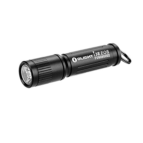 OLIGHT(オーライト) i3E EOS 懐中電灯 キーホルダーライト ミニライト ねじ込み式スイッチ 90ルーメン IPX8防水 小型 60x14mm 19g 軽量 単4電池×1本 