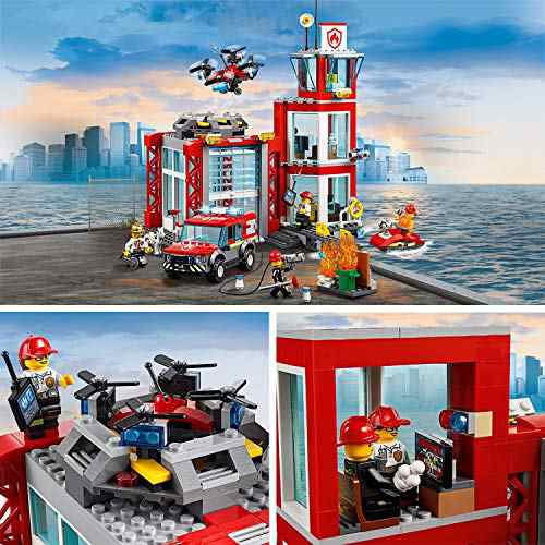 レゴ(LEGO) シティ 消防署 60215 ブロック おもちゃ 男の子 車 の通販