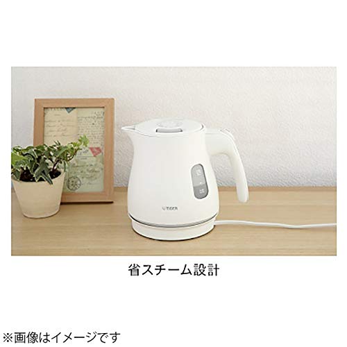 タイガー 電気ケトル 0.8L マットホワイトTIGER PCM-A080-WM