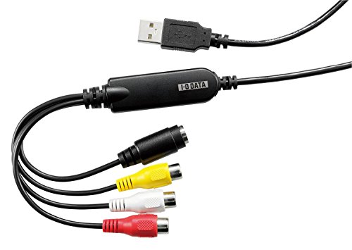 I-O DATA ビデオ/VHS 8mm DVD/ブルーレイ ダビング パソコン取り込み ビデオキャプチャー 「アナレコ」 GV-USB2/HQ