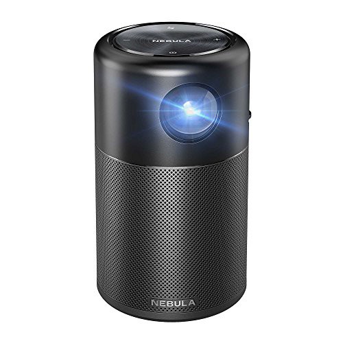 Anker Nebula Capsule (Android搭載モバイルプロジェクター)【100 ANSIルーメン/DLP搭載/360度スピーカー】