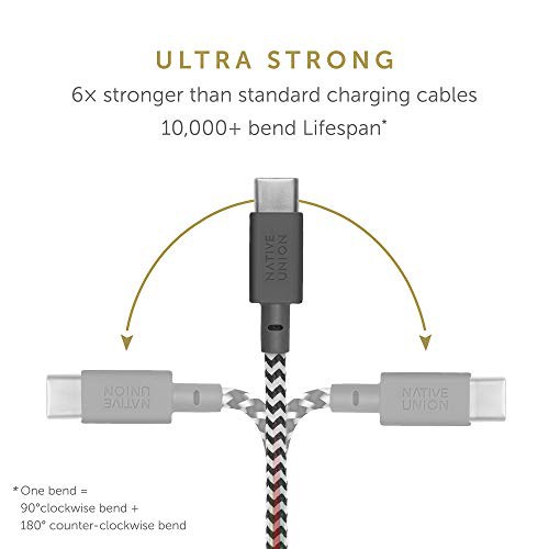 NATIVE UNION [ネイティブユニオン] NIGHT Cable USB-C to USB-A 高