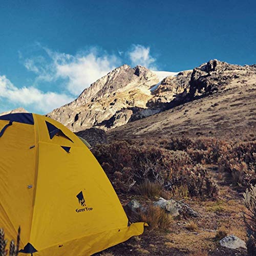 GEERTOP テント 2人用 ソロテント キャンプ テント ツーリング