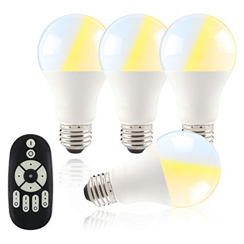 共同照明 【4個セット】共同照明 LED電球 60w形 E26 調光 調色
