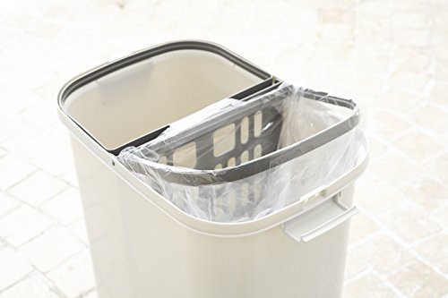 リス 分別 ゴミ箱 分類ゴミ容器 グレー 74L H&H 日本製 70W - フリーカップ