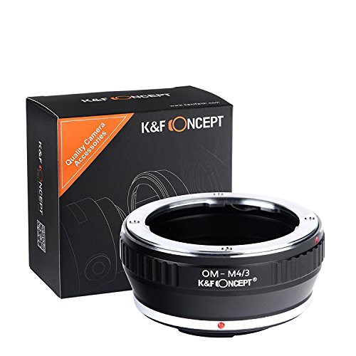 K&F Concept マウントアダプター Olympus OMレンズ- Micro 4 3カメラ