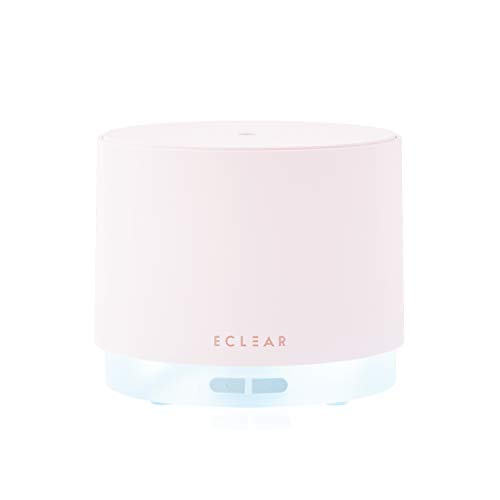 【2020年モデル】 エレコム 加湿器 卓上 抗菌 アロマ USB給電 7色LED 空焚き防止 容量100ml エクリアミスト"MINI CHIMNEY" HCE-HU2003Uシリーズ ピンク HCE-HU2003UPN