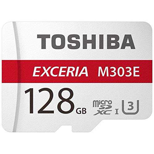 東芝 高耐久 microSDXCメモリカード 128GB Class10 UHS-ITOSHIBA EXCERIA EMU-A128G