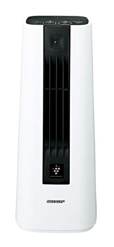 シャープ プラズマクラスター搭載 セラミックファンヒーター ホワイト HX-HS1-W
