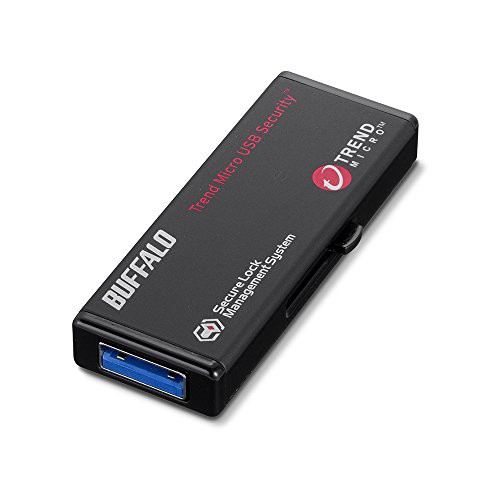 BUFFALO USB3.0 セキュリティーUSBメモリー ウイルスチェック 5年 64GB RUF3-HS64GTV5