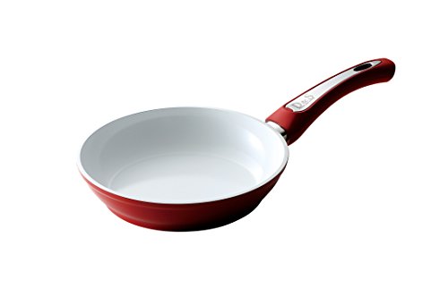 D&S ディーアンドエス フライパン 24cm IH対応 アルミフォージドフライパン ホワイトレッド セラミッコーティング DSFF24-WHREの通販は 6,966円