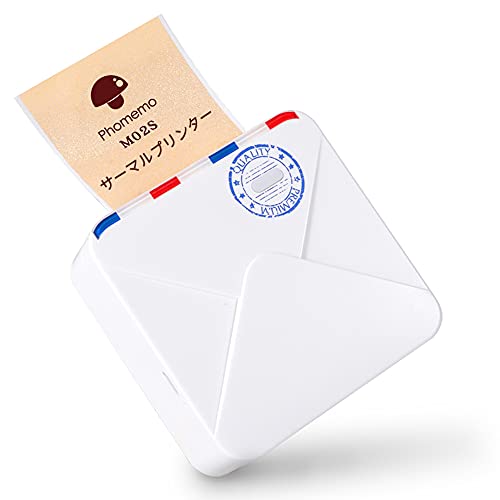 Phomemo M02S スマホ対応 ミニプリンター モバイルプリンター
