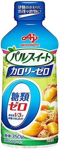 味の素 「パルスイートカロリーゼロ」（液体タイプ）350g×3本 Topsellerオリジナル開封日シール付き【在庫あり】の通販はau PAY  マーケット HATINANA au PAY マーケット－通販サイト