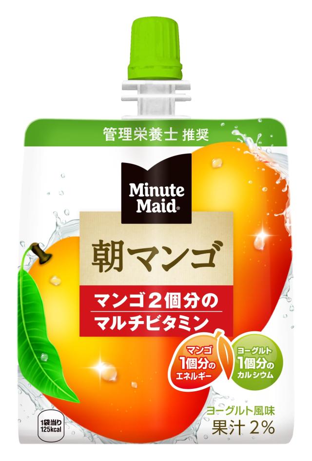 コカ・コーラ ミニッツ メイド 朝マンゴ ゼリー 180gパウチ×24個 5,200円