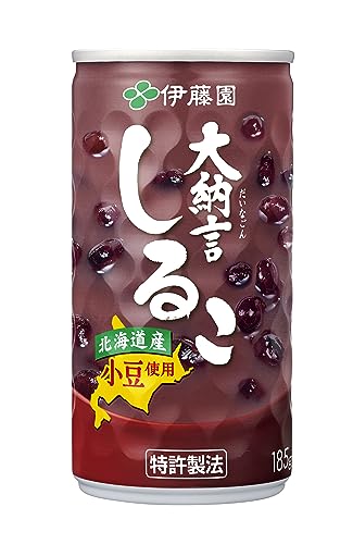 伊藤園 大納言しるこ 缶 185g×30本 4,692円