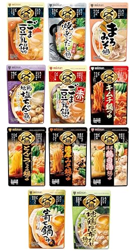 ミツカン 〆まで美味しい 鍋つゆ ストレート [ 〆鍋 全種コンプリートセット] 鍋の素 5,400円