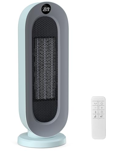 『2024冬新型』 セラミックヒーター ECO知能恒温 節電対策 セラミックファンヒーター 暖房器具 省エネ 電気 ファンヒーター 首振り 3段階温度調整 800W/1200W 切り忘れ防止 二重過熱保護 転倒OFF タイマー機能 リモコ