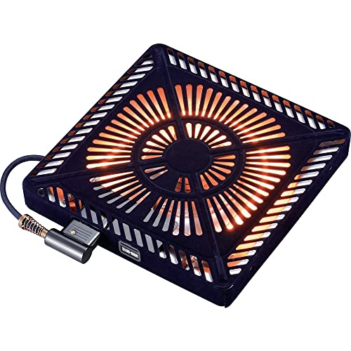 メトロ こたつ用取替えヒーター U字型ハロゲンヒーター 手元温度コントロール式 MHU-601E(DK) ブラック