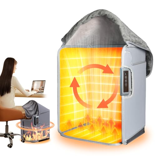 RUSEPIN デスクヒーター パネルヒーター720°全方位発熱式足元ヒーター 踏み型 速暖 こたつ ヒーター 5段階温度調節 6段階切タイマー パネルヒーター 足元 寒さ対策 省エネ 電気ヒーター パネル 静音 無風無音 過熱保護 転倒