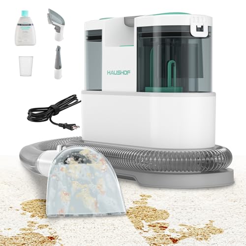 ✨新品未使用✨カーペットクリーナー 400W 強力吸引 リンサークリーナー HAUSHOF 2024新型 カーペットクリーナー リンサー洗浄機 400W