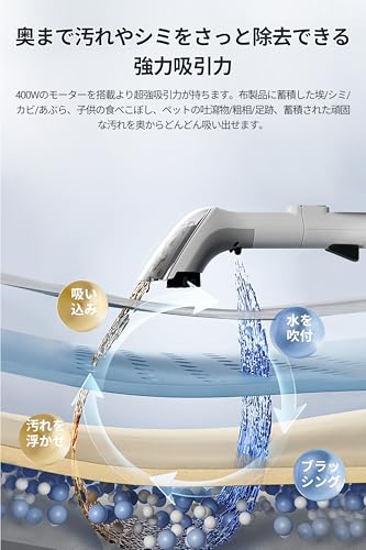 【2024新登場】カーペットクリーナー NEY100 絨毯洗浄 400W強力吸引 81Hz5GXhqVL._UF350,350_QL80_.jpg