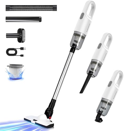 18000pa強力吸引掃除機 コードレス LZBBD スティッククリーナー 2WAY ハンディ掃除機 超軽量 Type-C充電 静音設計 0.6KG LED HEPAフィルター 多重濾過 35分間連続使用 除菌 カーペット/ソファー/カー 6,900円