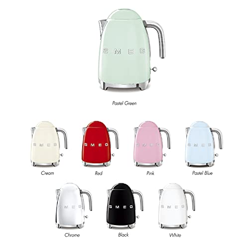 【日本正規品】SMEG 電気ケトル (1.7L)／パステルグリーン
