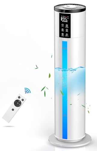 加湿器 大容量 13L タワー型自動湿度調節&アロマ対応&省エネKLIFE加湿 器 超音波式 上から給水 加湿量350mL/h 連続72時間加湿 4段階ミスト調節 業務用加湿器 30dB静音 切タイマー リモコン付き 水位確認可能 お手入の通販は