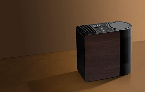 スリーアップ 多機能 気化式加湿器 5.0L 最大加湿量500ml/h 14畳 グランリュクス CLシリーズ ブラック CL-T2269BK