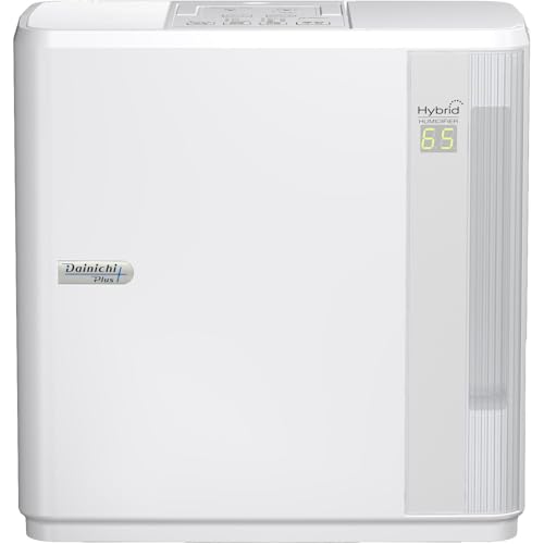ダイニチ (Dainichi) 加湿器 ハイブリッド式(木造和室12畳まで/プレハブ洋室19畳まで) Nタイプ ホワイト HD-N723-W