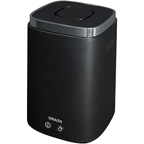 [山善] 加湿器 加熱式 スチーム式 上から給水 (最大加湿 500ml) (タンク容量 2.4L) (木造~8.5畳 / プレハブ洋室~14畳) 卓上 小型 寝室 ブラック KS-J242(B)の通販は 13,067円