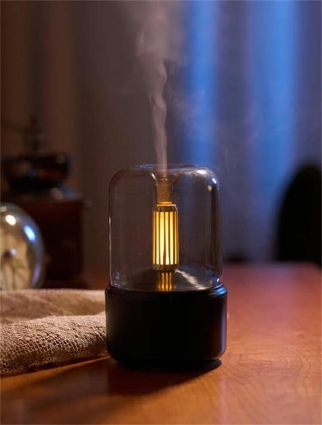 加湿器 卓上 (黒)