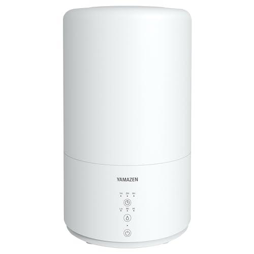 [山善] 加湿器 超音波加湿器 3L 卓上 オフィス おしゃれ 木造約6畳・プレハブ約8畳 ホワイト MZ-L301(W)