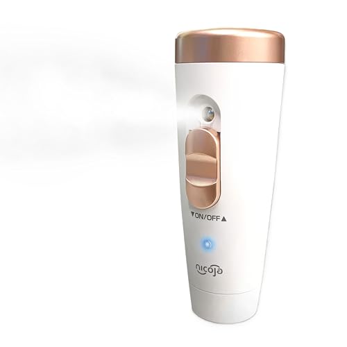 TVで紹介されました！のどモイスチャー 超音波吸入器 喉 加湿 のどケア ハンディ吸入器 のどの不快感 風邪対策 インフルエンザ対策 ウイルス対策 携帯型吸入器 のどのイガイガ対 超音波ミスト噴霧 吸入器 のどミストの通販は