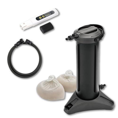 グリーンライフ 純水器 Purenish Justイオン交換樹脂カートリッジ2個付き 洗車後の拭き上げ不要 水シミの発生を防ぐ ワンタッチ接続 洗車 JU-02J