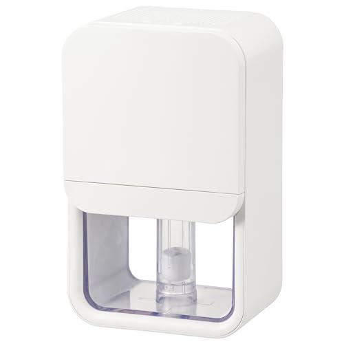 オーム(OHM) 除湿器 電気式 繰り返し使える 湿気取り 除湿機 小型 ペルチェ式 霜取り機能付き ライト付き タンク容量800ml AC電源 コンパクト除湿機 ホワイト DH-100-W 08-3317 オーム電機