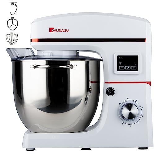 スタンドミキサー 10L大容量 99分タイマー機能 三種類アタッチメント 七段階スピード調節 低騒音 一台三役 「練る」「混ぜる」「泡立てる」 家庭用 業務用 1200Wハイパワーモーター 卓上型ミキサー 業務用ミキサー キッチンエイド