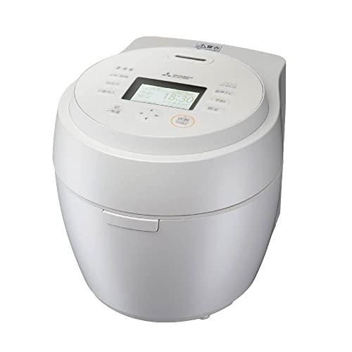 三菱電機 炊飯器 5.5合 IH式 日本製 本炭釜 紬(つむぎ) 50銘柄芳潤炊き 白真珠 NJ-BW10F-Wの通販は