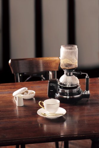 ツインバード サイフォン式コーヒーメーカー カフェタウン CM-851型 取説有り U201-53 ツインバード サイフォン式コーヒーメーカー カフェタウン