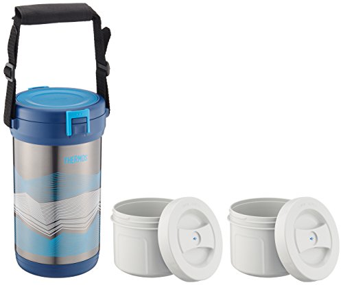 サーモス 真空断熱 アイスコンテナー（氷を持ち運ぶための魔法びん） ネイビー FHK-2200NVY