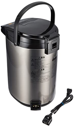 タイガー魔法瓶(TIGER) 電気ポット 蒸気レス 節電VE保温 まほうびん構造 6つの安心・安全構造 とく子さん 大容量 5.0L ブラック PIE-A501K