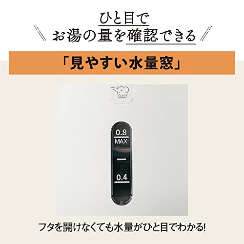 象印マホービン(ZOJIRUSHI)旧モデル/在庫限り象印 電気ケトル 1.0L コンパクト カップ1杯約60秒 安全設計 清潔 ほこりブロック ハイパワー1300W ホワイト CK-DA10-WA