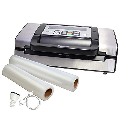 家庭用 真空パック 器 機 フード シーラー 真空パックん PREMIUM プレミアム シンプルセット （ おためしロール 大１本・小１本・ボトルストッパー 1個・キャニスターホース 1本 付き ）