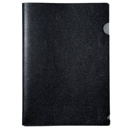 高級 クリアファイル レザー A4 革 書類 ファイルレザーファイル 書類ケース  tokyo23:59  シボ革 耐水 ?h 新生活 ?h デザイン文房具 ?h インテリア雑貨 ?h ビジネス 商談 ?h 就活 ?h プレゼント ?h ドキュメントフの通販は