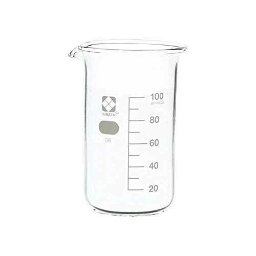 トールビーカー 目安目盛付 100mL 10入