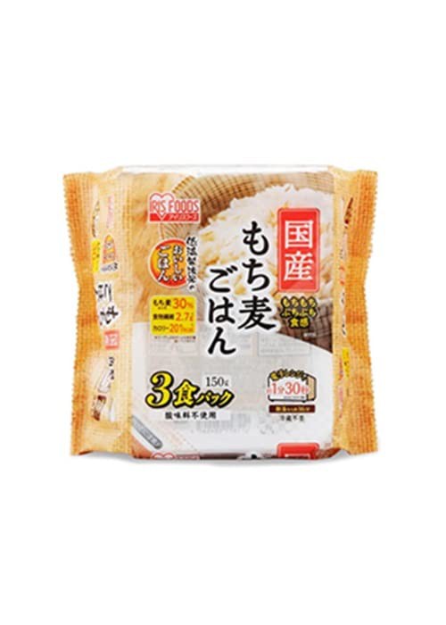 PAY　マーケット　国産もち麦ごはん150g×3食　おまけ付き　PAY　au　アイリスフーズ　マーケット－通販サイト　低温製法米【在庫あり】の通販はau　HATINANA