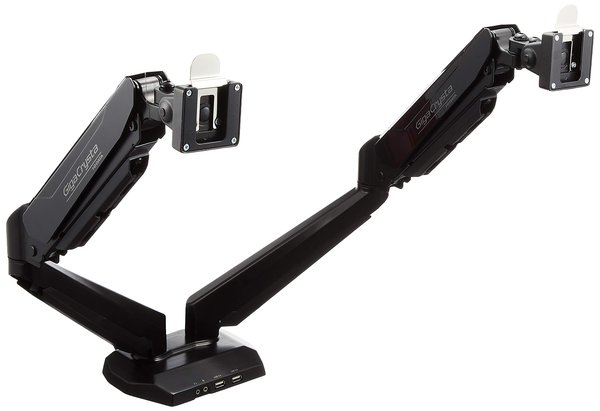 アイ・オー・データ モニターアーム(デュアル) GigaCrysta VESA規格 USBポート オーディオ端子 日本メーカー DA-ARMD4