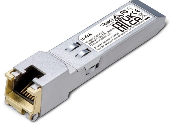 TP-Link TL-SM5310-T モジュール RJ45 SFP+ 10G Base-T、Prend en Charge Les Fonctions de contrle TX Disable、Fonction enfichable