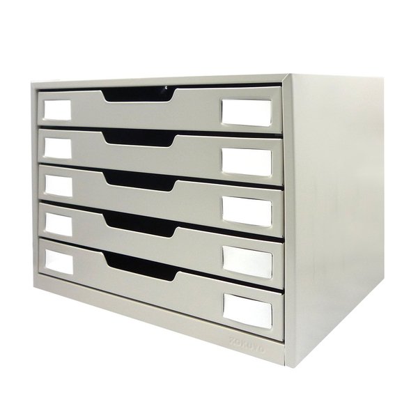 コクヨ レターケース スチール引き出し A4横 5段 LC-Y5M