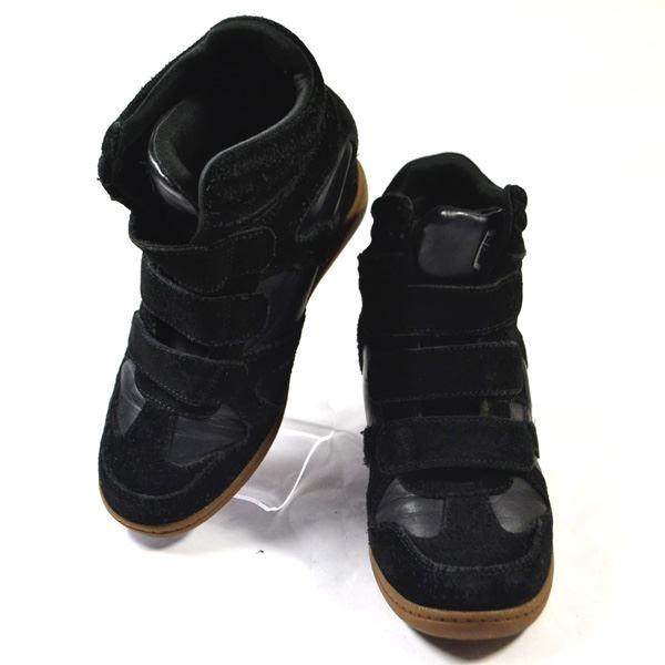 Skechers スケッチャーズ Skch Plus 3 インヒールスニーカー ベルトストラップ ブラック 22 5ｃｍ レディース 中古 の通販はau Pay マーケット アーチェリー